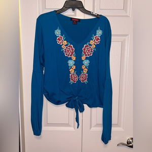 Rock & Roll‎ Cowgirl long sleeve shirt